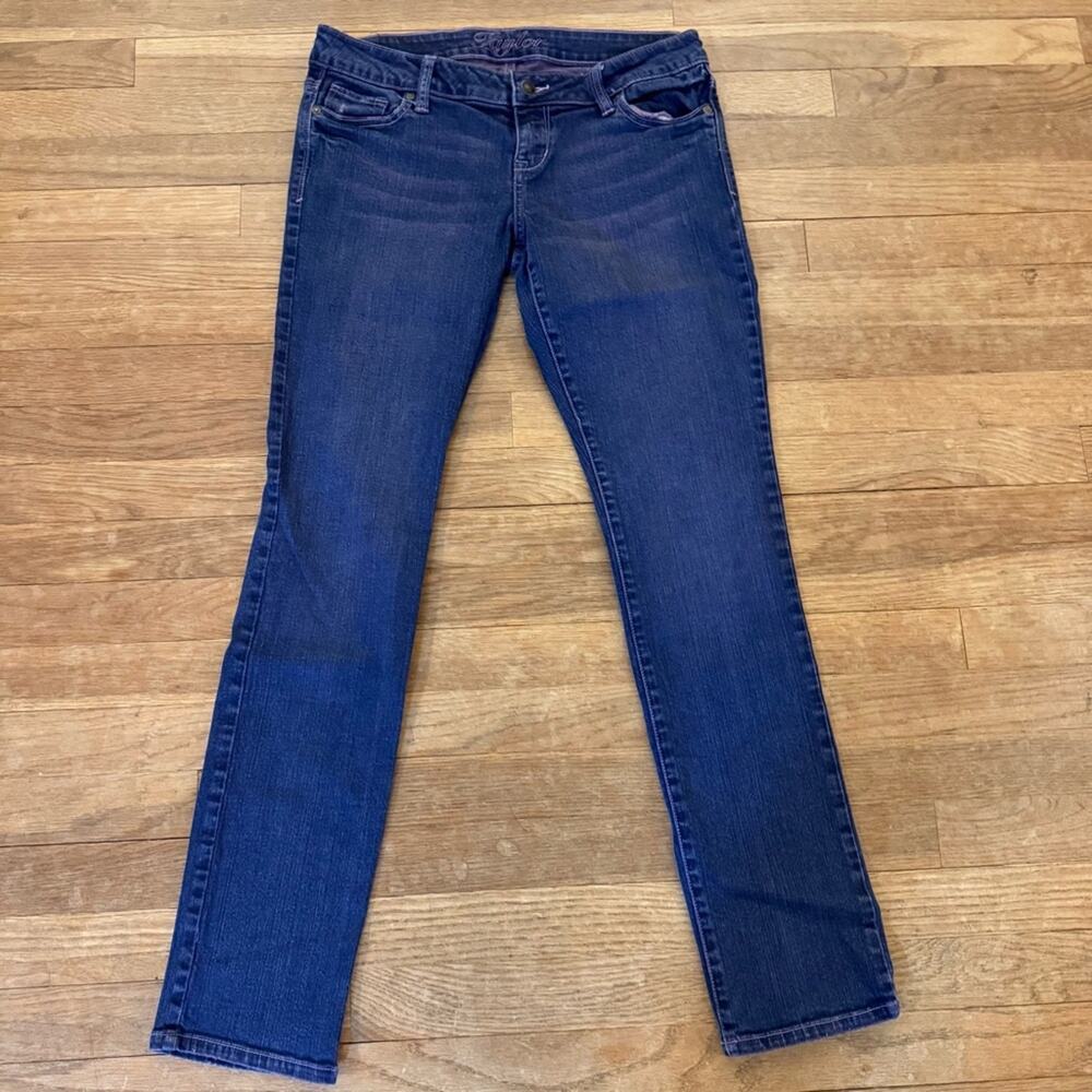 Delias Taylor dark wash low rise skinny jeans pants size 9/10
b44